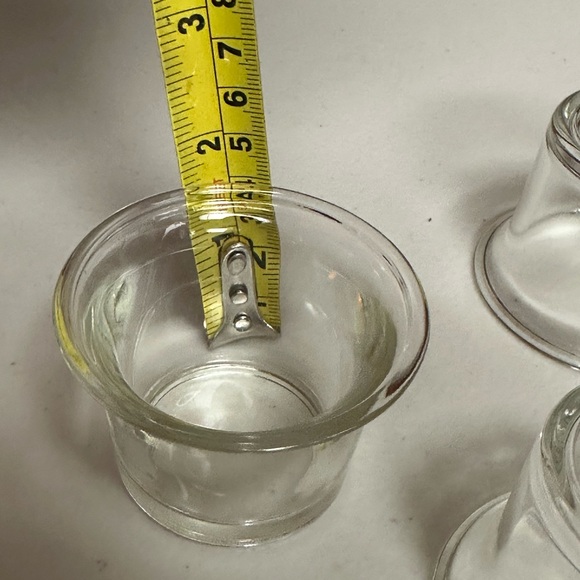 Home interiors 3 Glass standard cups votives or tealights
3 cups - Picture 6 of 9